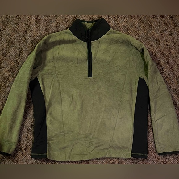 Two-Toned Textured Zip-Up Jacket - Picture 2 of 5